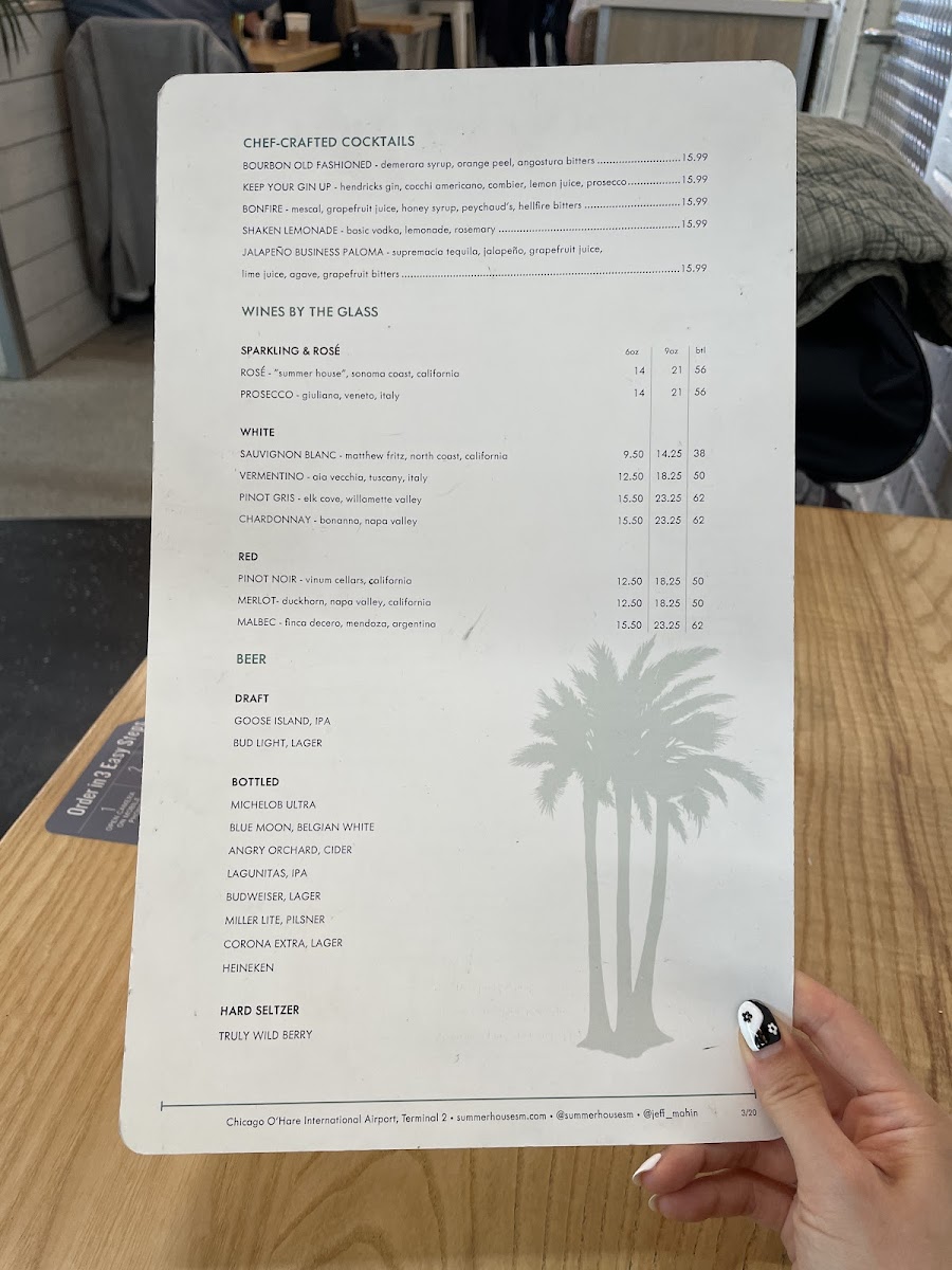 Summer House Santa Monica Menu - Image 3